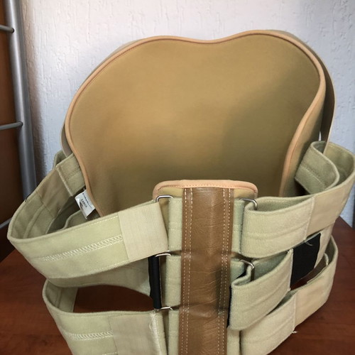 DJ Orthopedics lumbar brace new with fabric and internal padding