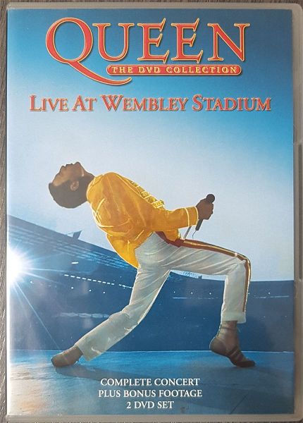  QUEEN - LIVE AT WEMBLEY STADIUM - DOUBLE DVD COLLECTION