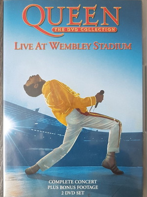 Queen Live At Wembley Stadium διπλό DVD συλλογή σαν καινούργιο