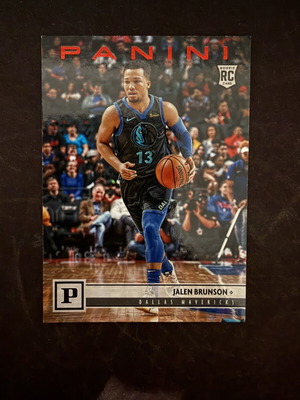 Panini Chronicles Jalen Brunson RC basketball card new