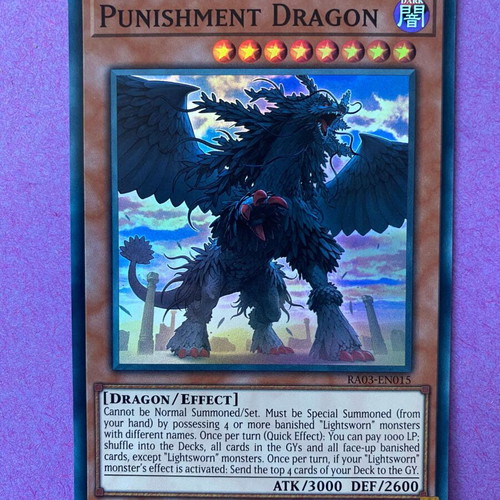 Punishment Dragon Yu-Gi-Oh! Card 1st Edition Near Mint
