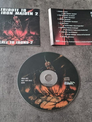 Various A Call To Irons 2 CD used, metal tribute to Iron Maiden