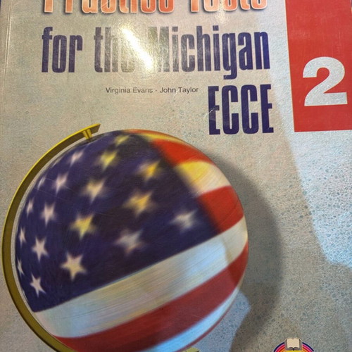 English Books for Michigan ECCE Exam Preparation like new