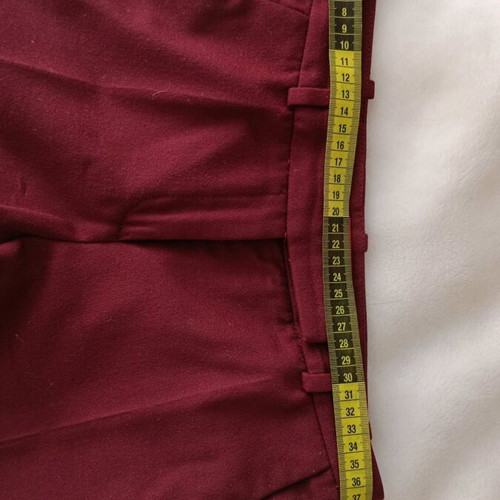 Hugo Boss wool women's pants like new, burgundy, size XS