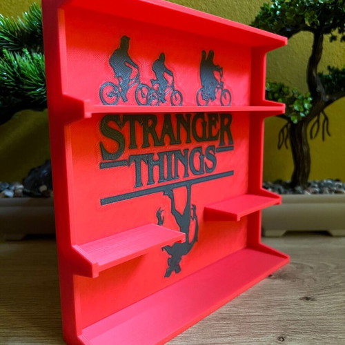 Stranger Things collectible figure shelf new 17.5x17 cm