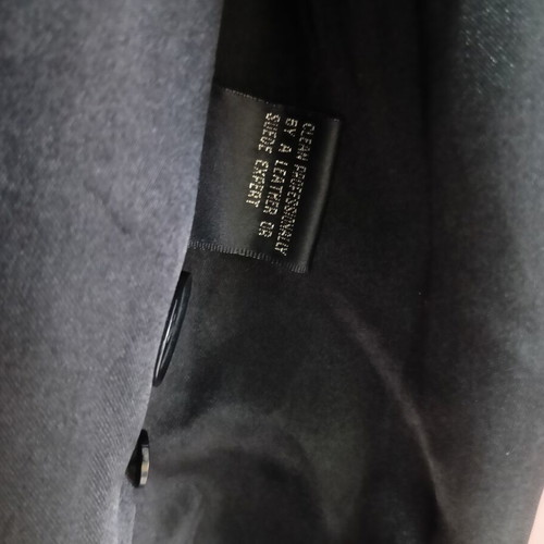 Benissimo women's leather coat like new, black, size XL