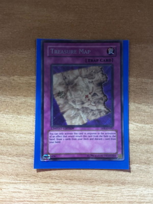 Yu-Gi-Oh Card Treasure Map Limited Edition used