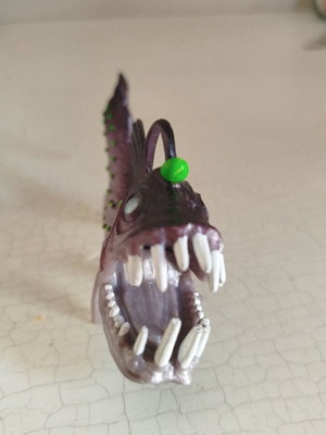 Deep Sea Angel Fish toy like new from Chap Mei