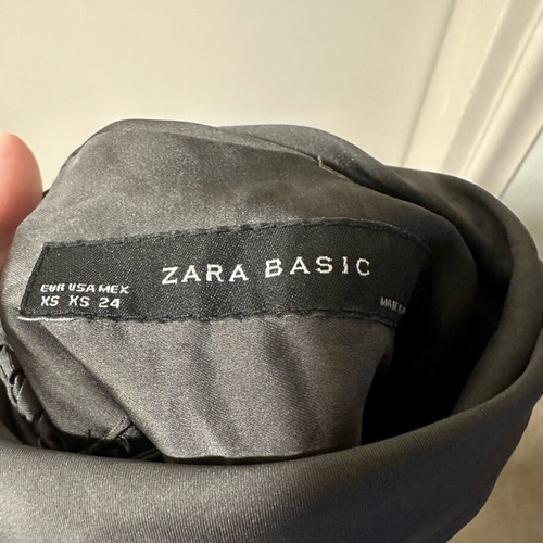 Zara dress like new, black and gray, size XS