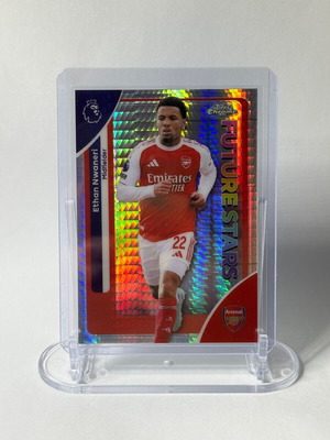 Κάρτα Ethan Nwaneri Future Stars Topps Chrome Premier League 2026 Prism Refractor καινούργιο