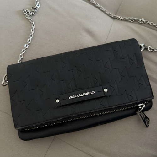 Karl Lagerfeld crossbody bag, black