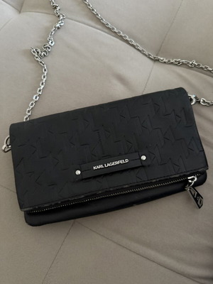 Karl Lagerfeld crossbody bag, black