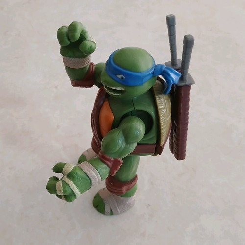 Leonard vintage Ninja Turtles figure used, large collectible toy