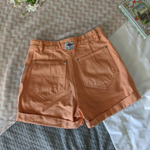 Vintage high-waisted summer shorts Queen Shorts Jeans denim