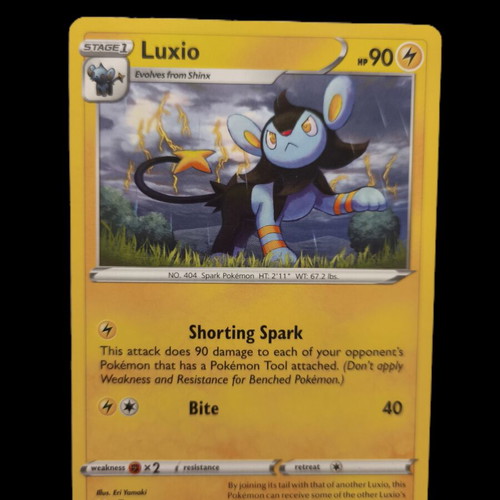 Pokémon Lightning Type Collectible Cards Set
