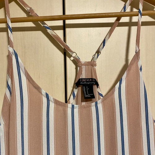 Maxi dress Forever 21 new, adjustable straps, sporty back