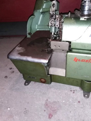 Cutting sewing machine used without base pentaklonos