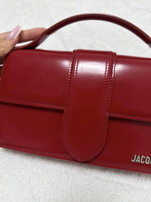 Jacquemus Le Grand Bambino crossbody bag, red