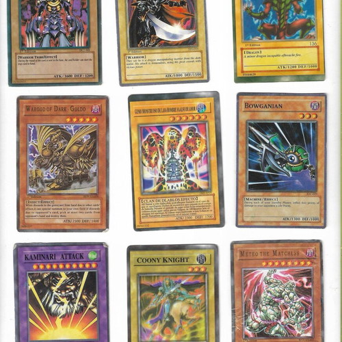 Yu Gi Oh! cards used, pack of 80 old cards