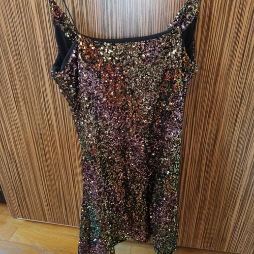 Pull & Bear short dress like new, multicolor, size M
