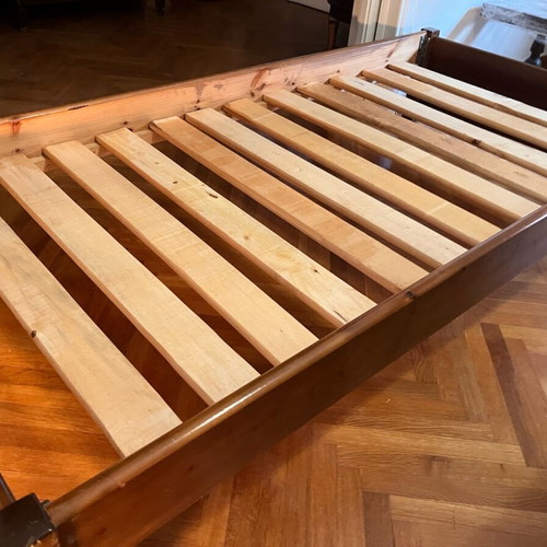 Wooden bed used, pack of 2, dimensions 190x92cm