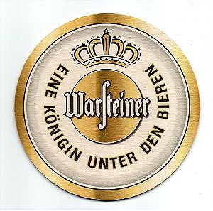 GERMANY  WARSTEINER BEER COASTER