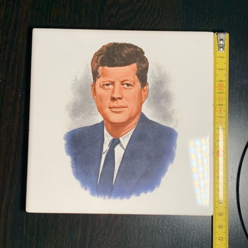 John Kennedy tile used 15x15 cm