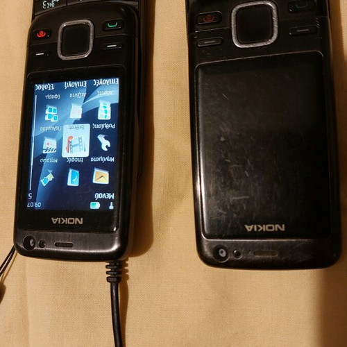 Nokia 6600i mobile phones used, pack of 2, with charger and accessories