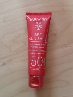 Apivita Bee Sun Safe tinted suncream SPF 50