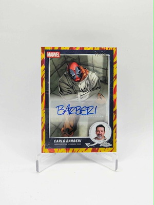 Topps Chrome Deadpool Barberi αυτόγραφο κάρτα σαν καινούργιο /39