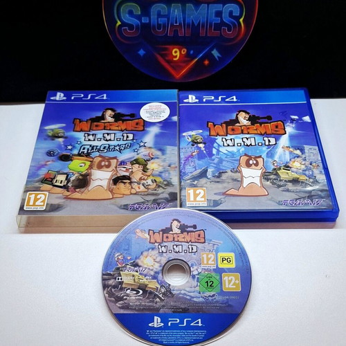 Worms WMD All Stars PlayStation 4 game used