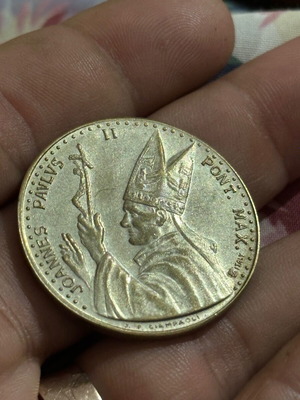 Ioannes Paulus II commemorative medal like new