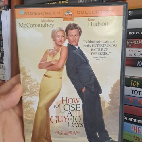 How to Lose a Guy in 10 Days DVD used, subtitled comedy adventure romance
