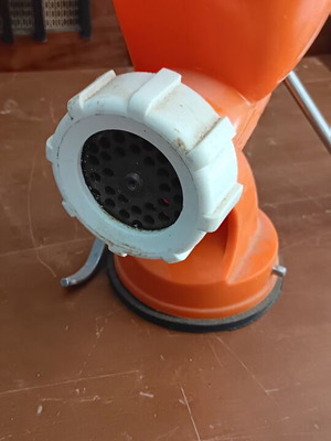Meat cutting machine used, from 1960s-1970s