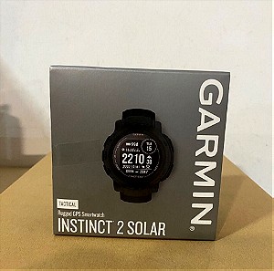 Garmin Instinct 2 SolarTactical Edition 45mm Αδιάβροχο Smartwatch με Παλμογράφο (Black) σφραγισμένο