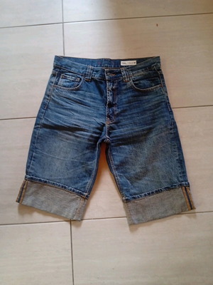 Zara bermuda shorts like new, size L, blue