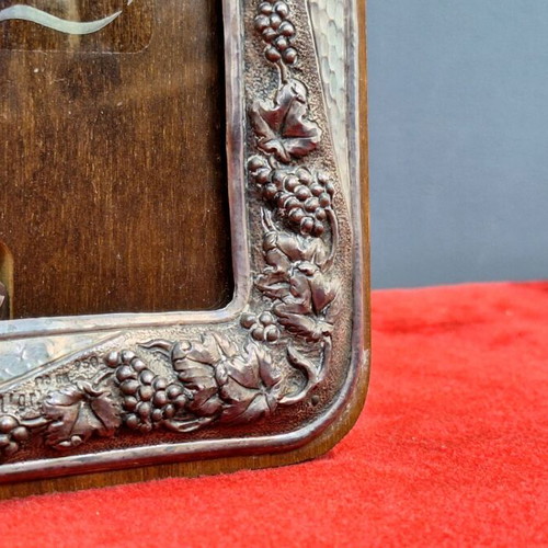 Astron silver frame like new, 950 silver and wood