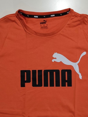 Puma мъжка тениска размер M оранжева като нова