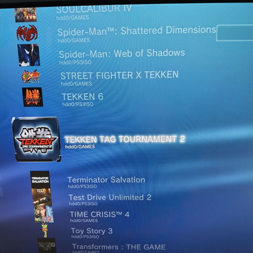 PlayStation 3 super slim console 1TB with preinstalled games