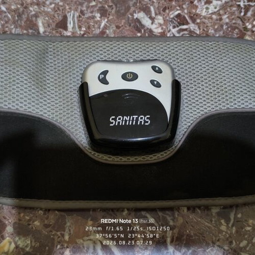 Sanitas muscle electrostimulation belt with LCD control