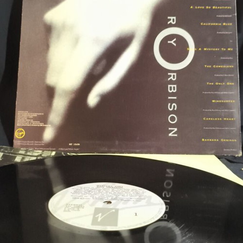 Roy Orbison Mystery Girl vinyl record used, good condition
