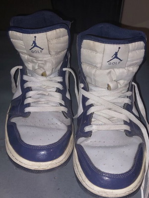 Air Jordan 1 High Golf sneakers like new, blue, size 42.5