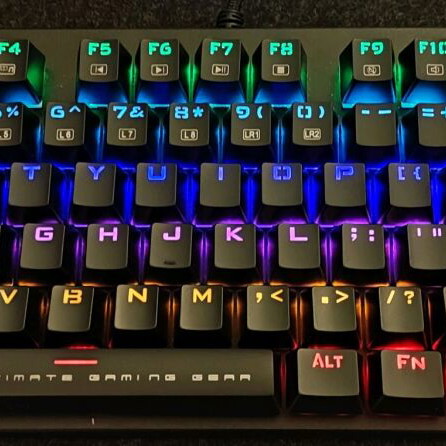 Armaggeddon MKA-3C Psychfalkon mechanical keyboard used