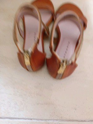 Leather sandals new, size 36