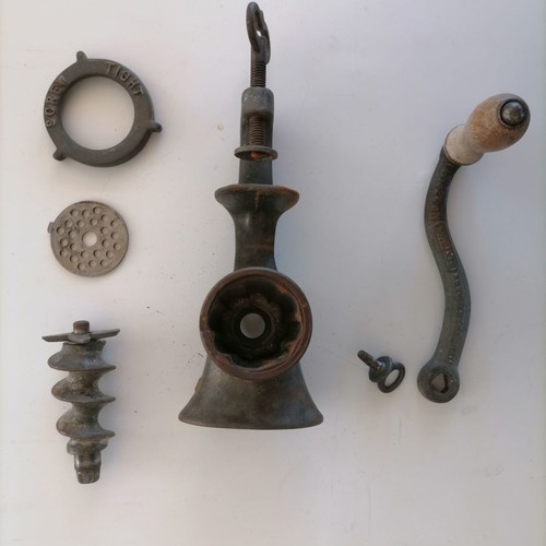Vintage Albion No 1 meat grinder used from England