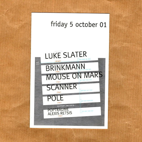 Promo Booklet for Bios 3-5 Oct 2001 Festival like new
