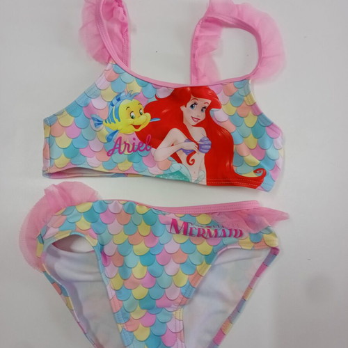 H&M Girls' Swimwear Set Like New, 3 Pieces, Ages 6-8, Pink