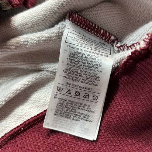 Adidas Originals Y2k Pullover Monogram Vintage Jacket 2018 Crimson size L like new