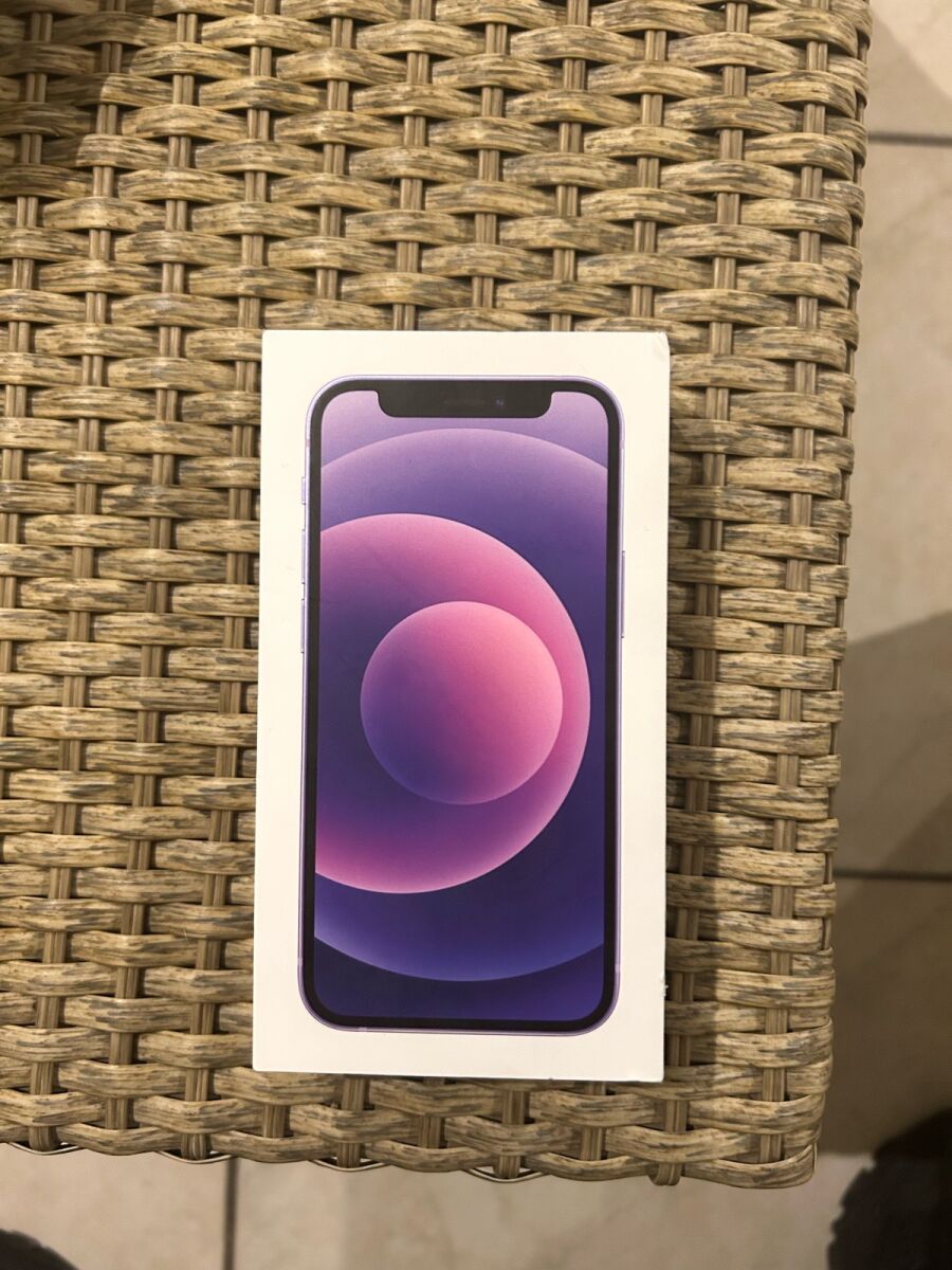 iPhone 12 mini used, purple, 64GB, with… - € 130,00 - Vendora.cy