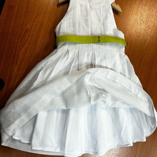 Mayoral official cotton dress for 7-year-old girl like new